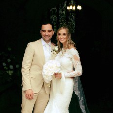 Jamie Zakeri wedding day smile